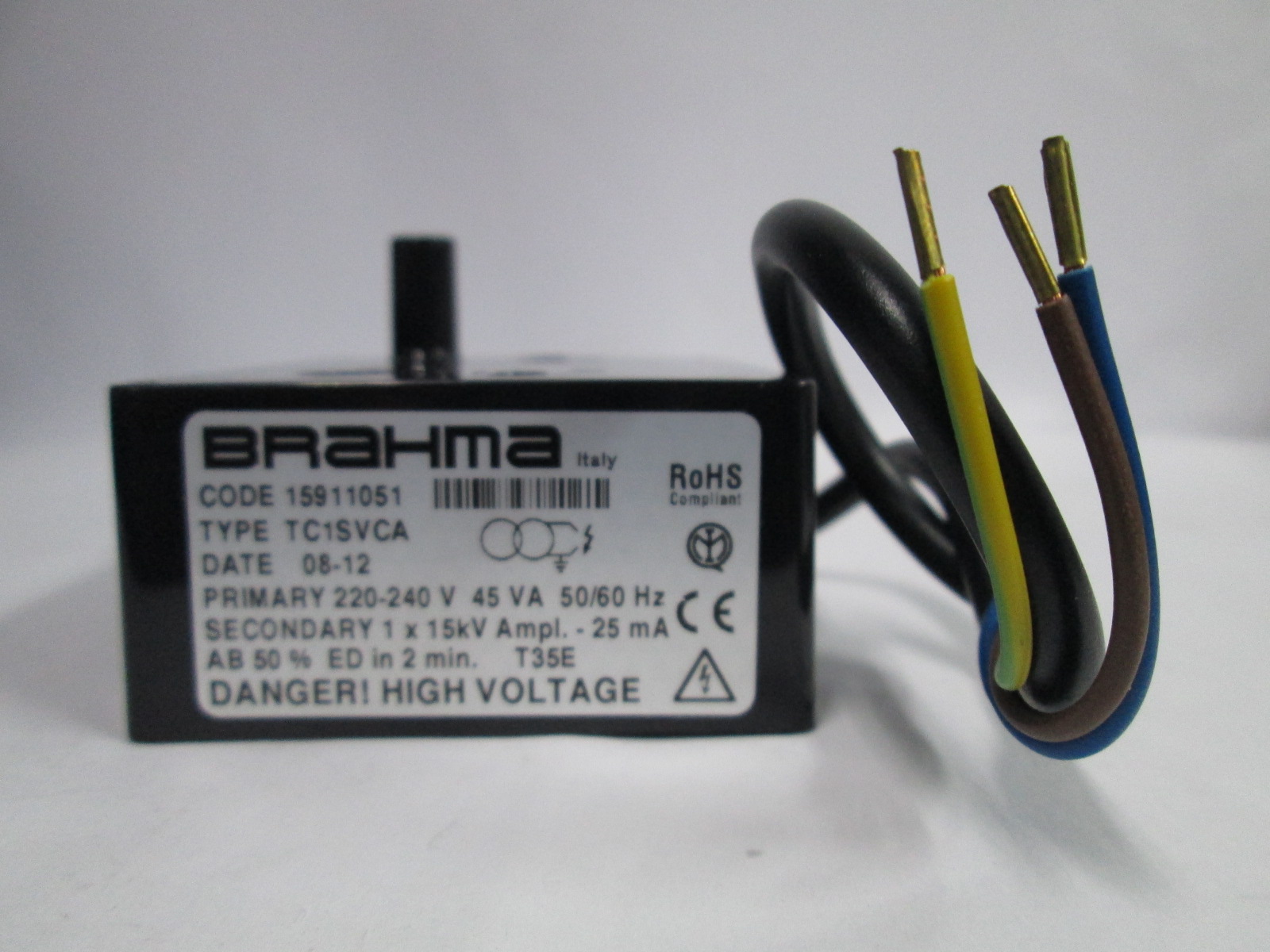 Details about   Brahma tc1svca transformer 15911050 